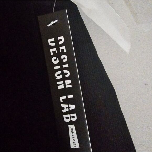 Design lab mini skirt Women's large black/gold NWT - Picture 5 of 8